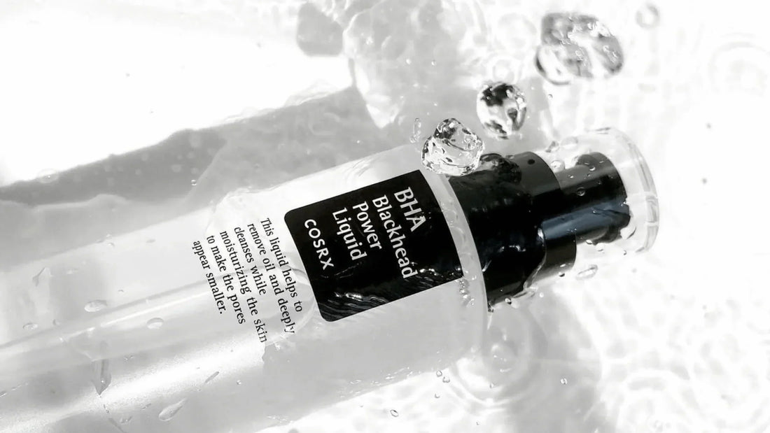 AHA and BHA exfoliating acids in K-beauty for smoother, brighter and clearer-looking skin