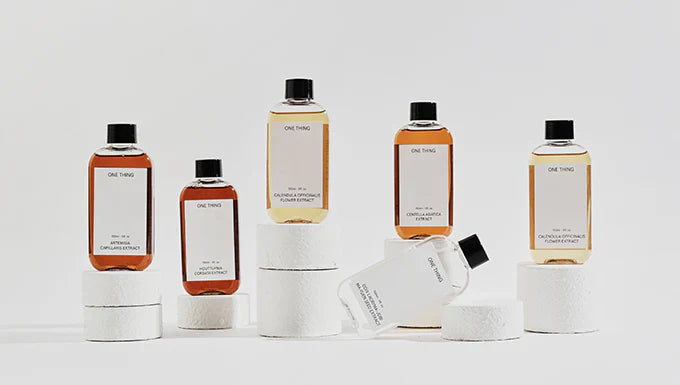 ONE THING hudvård med single ingredient-formuleringar och clean beauty