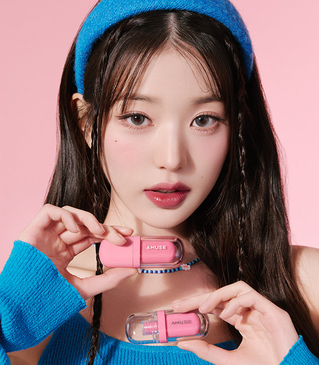 AMUSE vegansk K-beauty makeup med glow och trendiga färger
