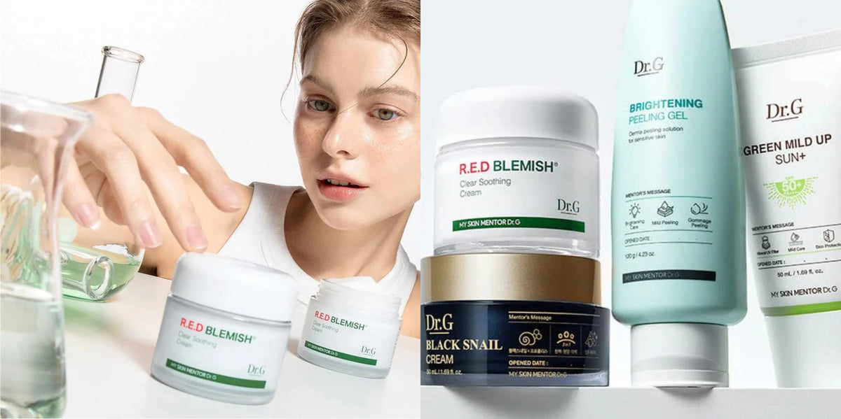 Dr.G dermatologisk hudvård för känslig hud och hudbarriär