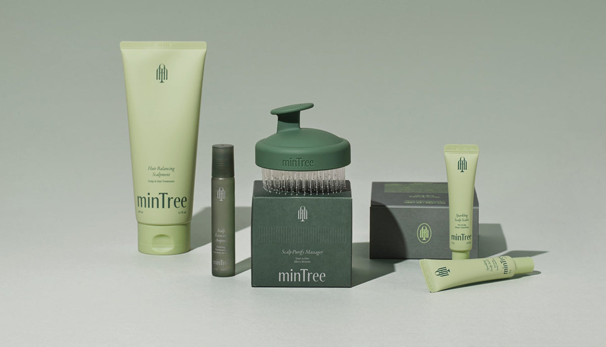 minTree premium hårvård för hårbottenhälsa och starkare hår