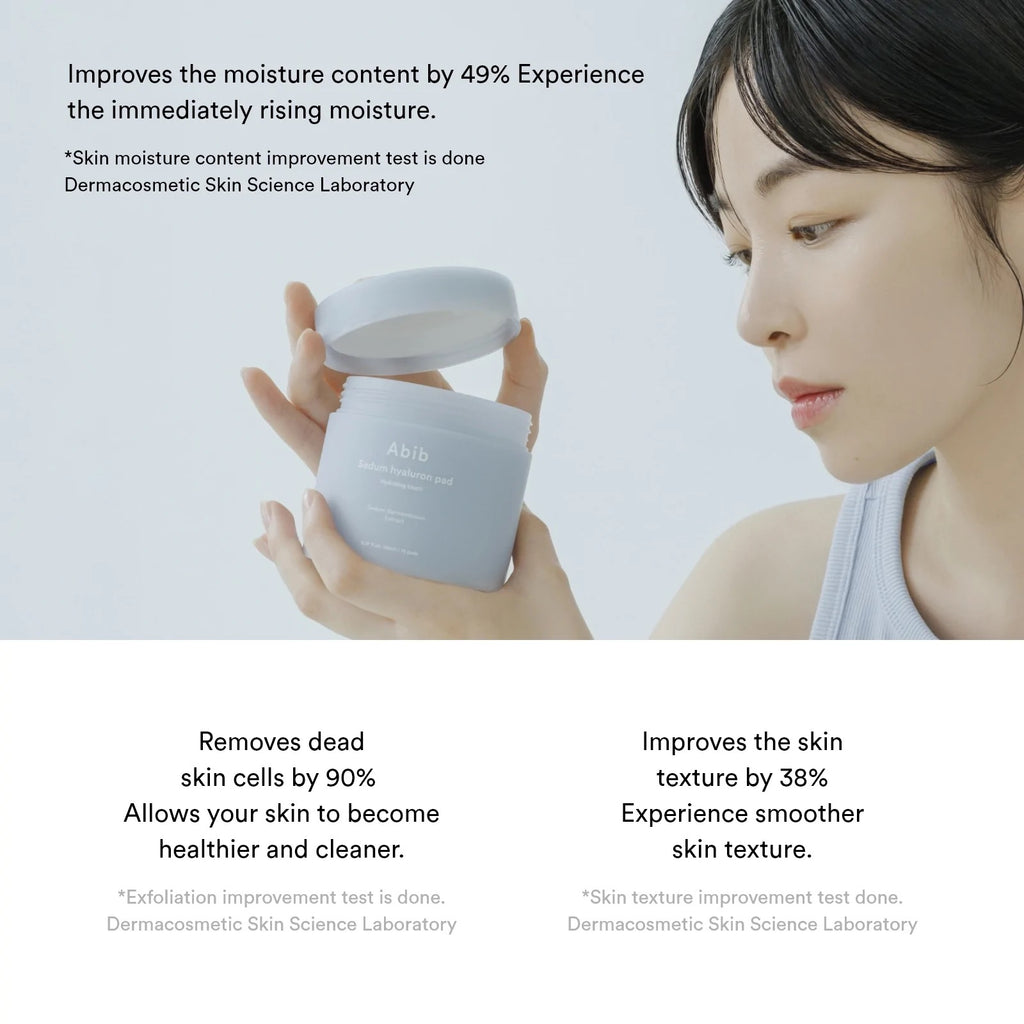 Abib Sedum hyaluron pad Hydrating touch