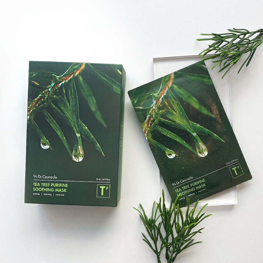 Dr.Ceuracle Tea Tree Purifine Soothing Mask 10ea Dr.Ceuracle