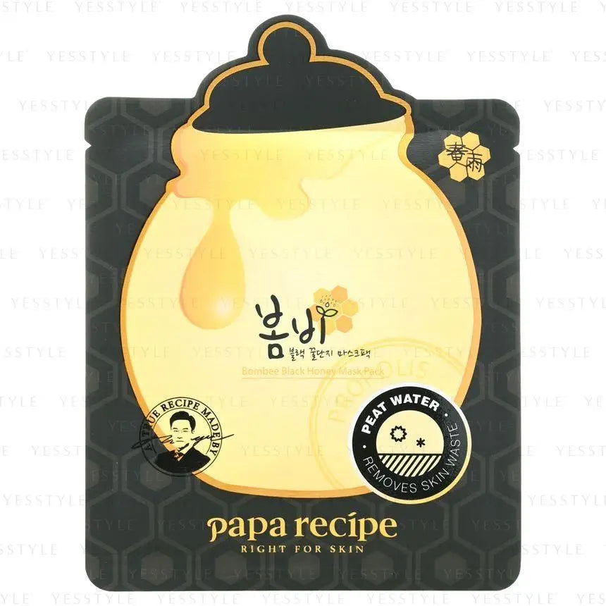 PapaRecipe Bombee Black Honey Mask 10pcs PapaRecipe