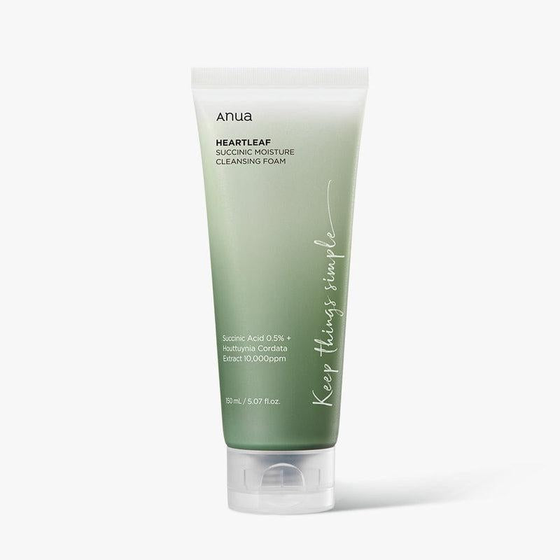 Anua HEARTLEAF SUCCINIC MOISTURE CLEANSING FOAM Anua