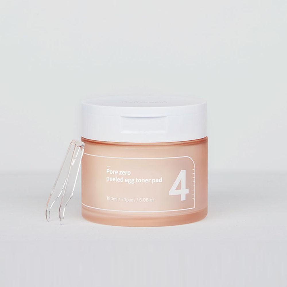 Numbuzin No.4 Pore Zero Peeled Egg Toner Pad 70Pads Numbuzin