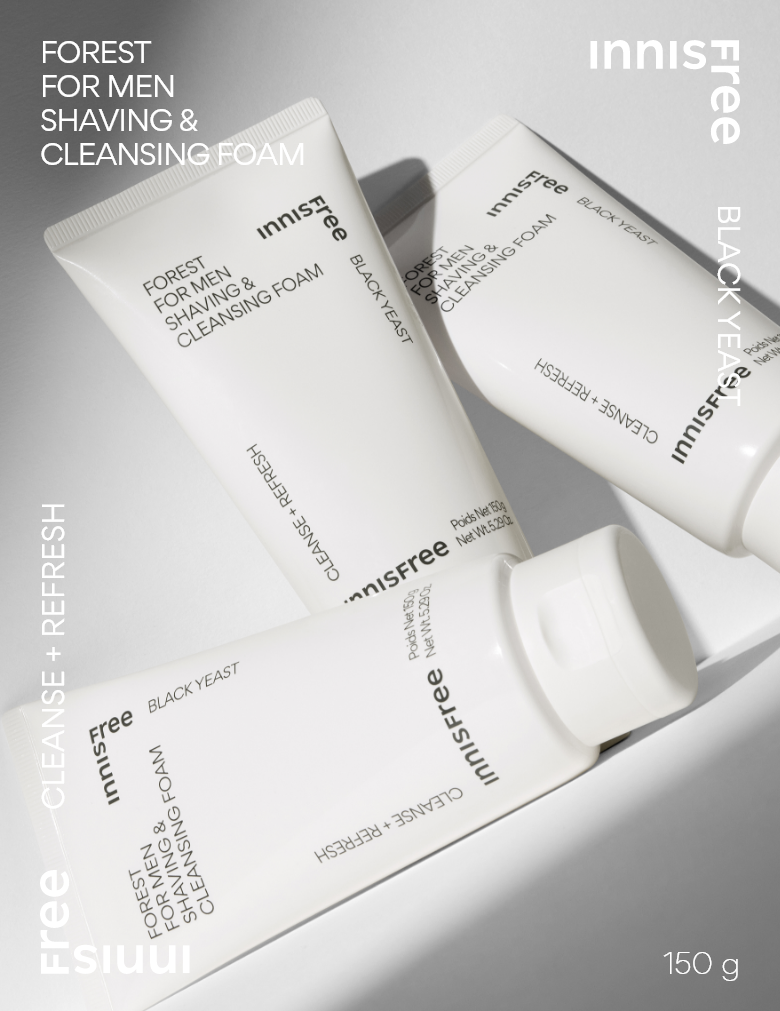 Innisfree Forest For Men Shaving Cleansing Foam 150g INNISFREE
