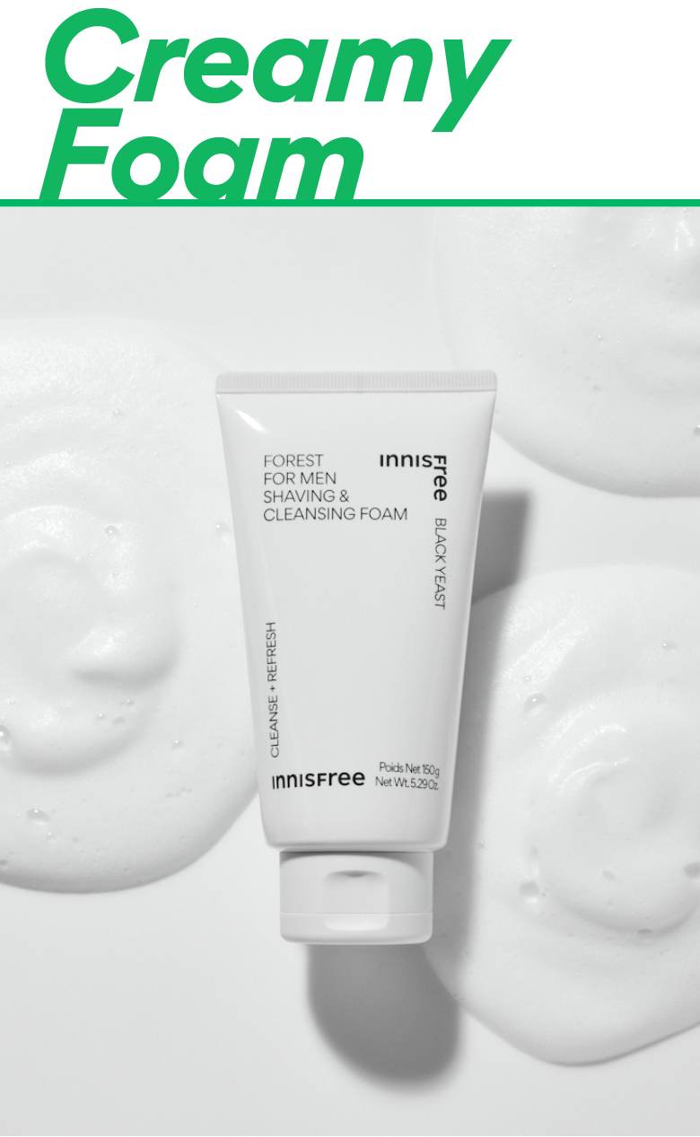 Innisfree Forest For Men Shaving Cleansing Foam 150g INNISFREE