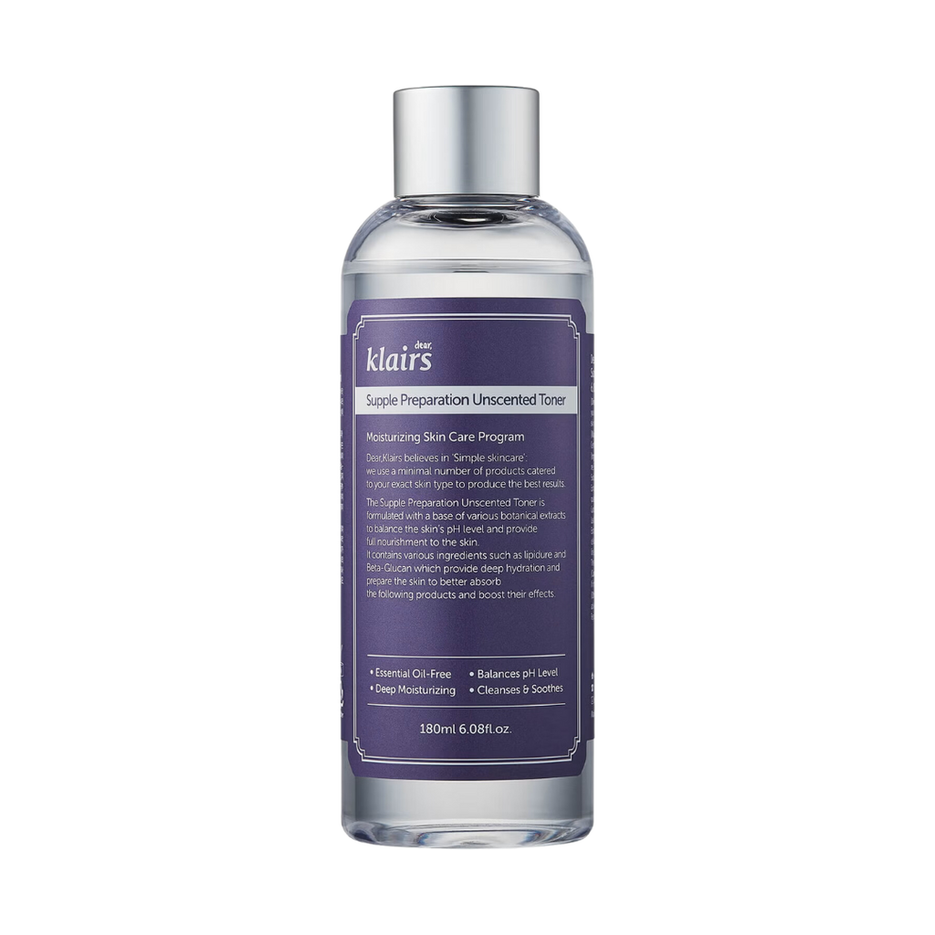 Dear Klairs Supple Preparation Unscented Toner 180ml Dear Klairs