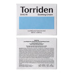 [Torriden] DIVE IN Low Molecular Hyaluronic Acid Soothing Cream 100ml u1pxgk-ik