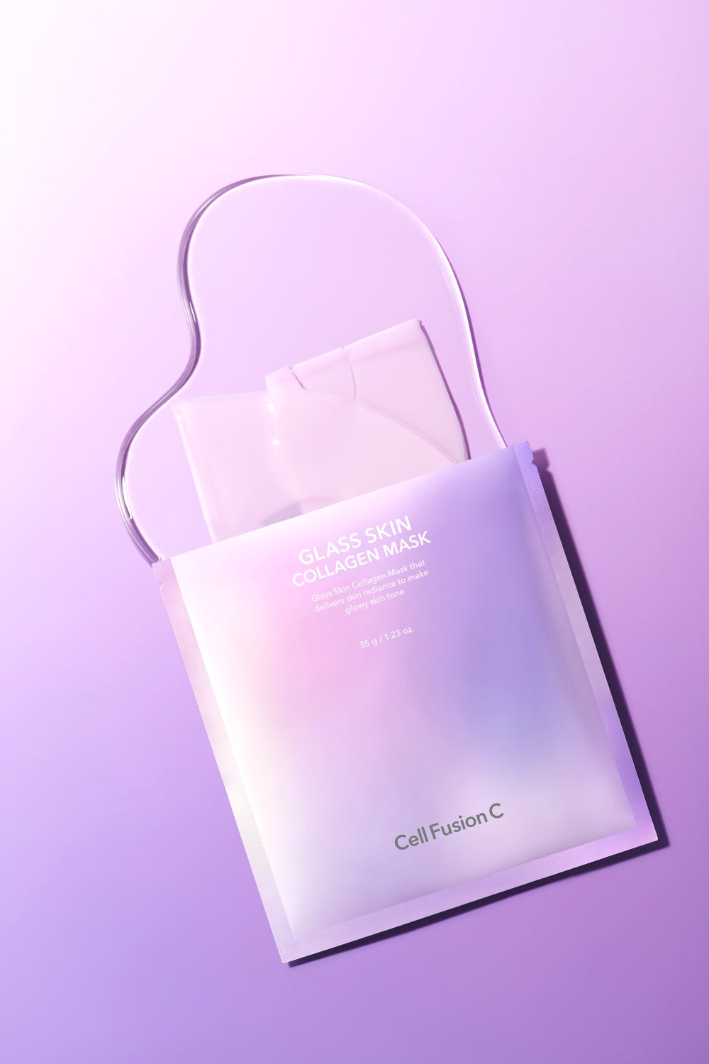 [CellFusionC] Glass Skin Collagen Mask 35g*5ea u1pxgk-ik