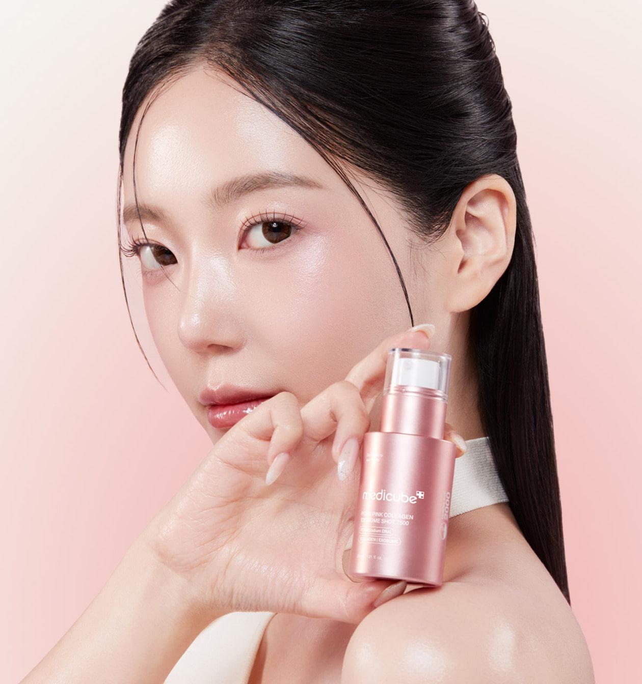 Medicube PDRN Pink Collagen exosome shot ampoule 2000 30ml Medicube