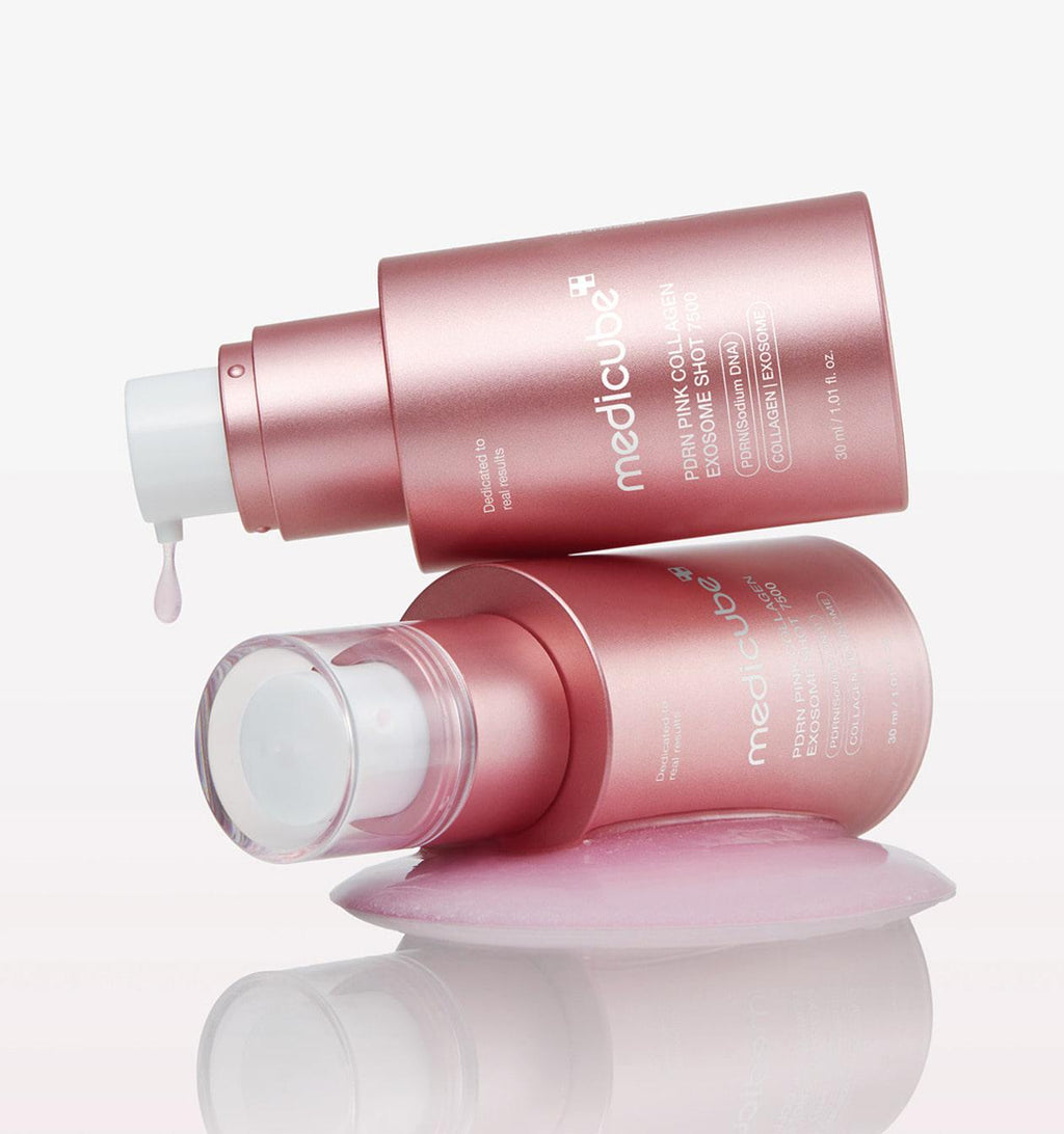 Medicube PDRN Pink Collagen exosome shot ampoule 7500 30ml Medicube