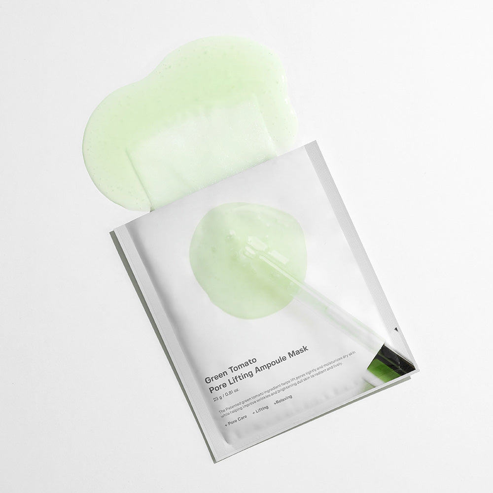SUNGBOON EDITOR Green Tomato Pore Lifting Ampoule Mask 23g SUNGBOON EDITOR