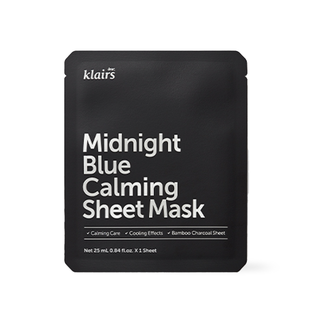 Dear Klairs Midnight Blue Calming Sheet Mask 1EA