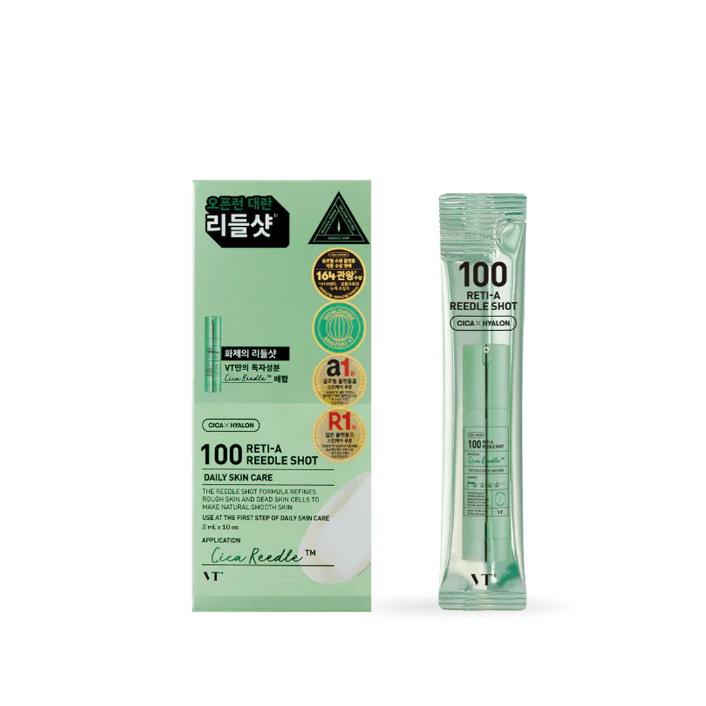VT Cosmetics 100 RETI-A Reedle shot 10 shots VT Cosmetics