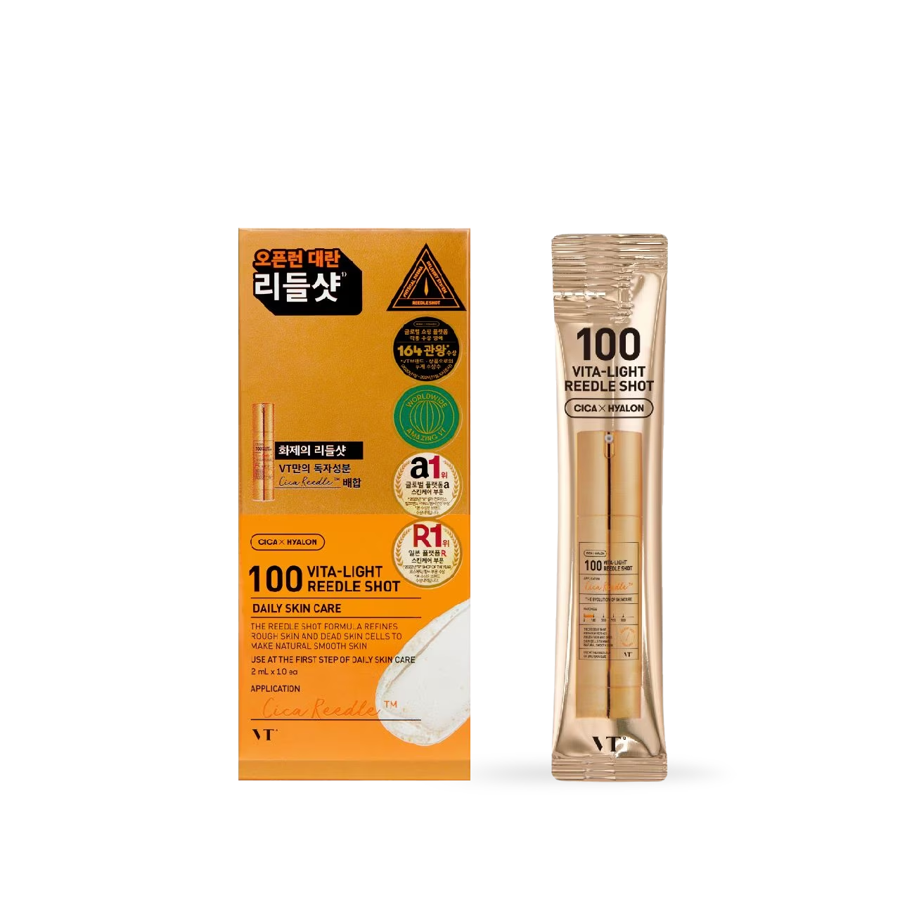 VT Cosmetics 100 VITA-LIGHT Reedle shot 10 shots VT Cosmetics