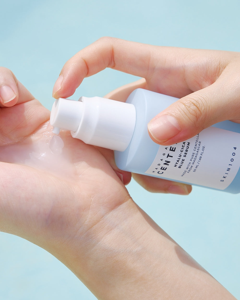 Skin1004 Madagascar Centella Hyalu-Cica Blue Serum - 2 Size Skin1004