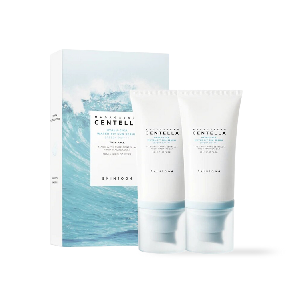 Skin1004 Madagascar Centella Hyalu-Cica Water-Fit Sun Serum Twin Pack 50ml x 2 Skin1004