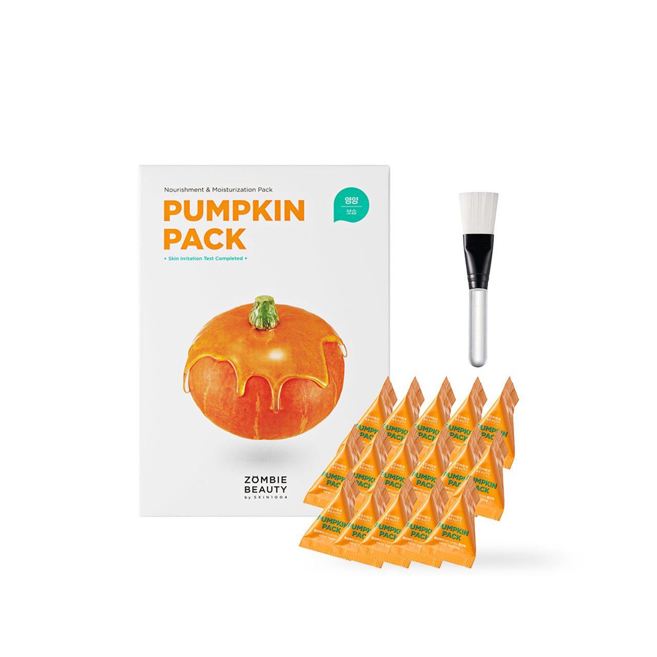 Skin1004 ZOMBIE BEAUTY Pumpkin Pack 4g 16pcs