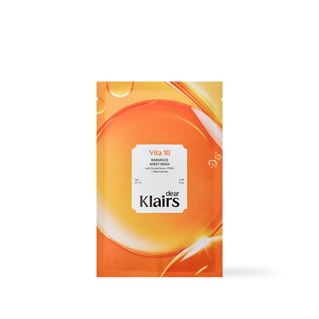 Dear Klairs Vita 10 Radiance Sheet Mask 5ea Dear Klairs