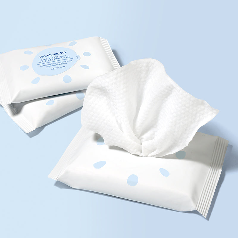 PyunkangYul Kids & Baby Mild Sun Cleansing Tissue 10ea*5 PyunkangYul