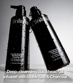 Clinfinite Black Salt & Charcoal Blackhead Deep Cleansing Oil 200ml Clinfinite