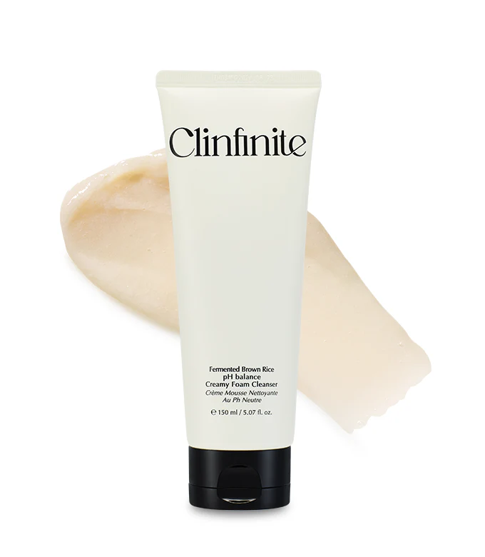Clinfinite Fermented Rice Mild Acidic Creamy Foam Cleanser 150ml Clinfinite