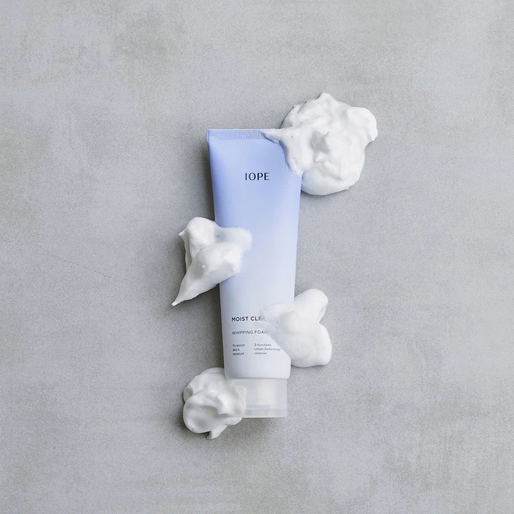 IOPE Moist Cleansing Whipping Foam 180 ml
