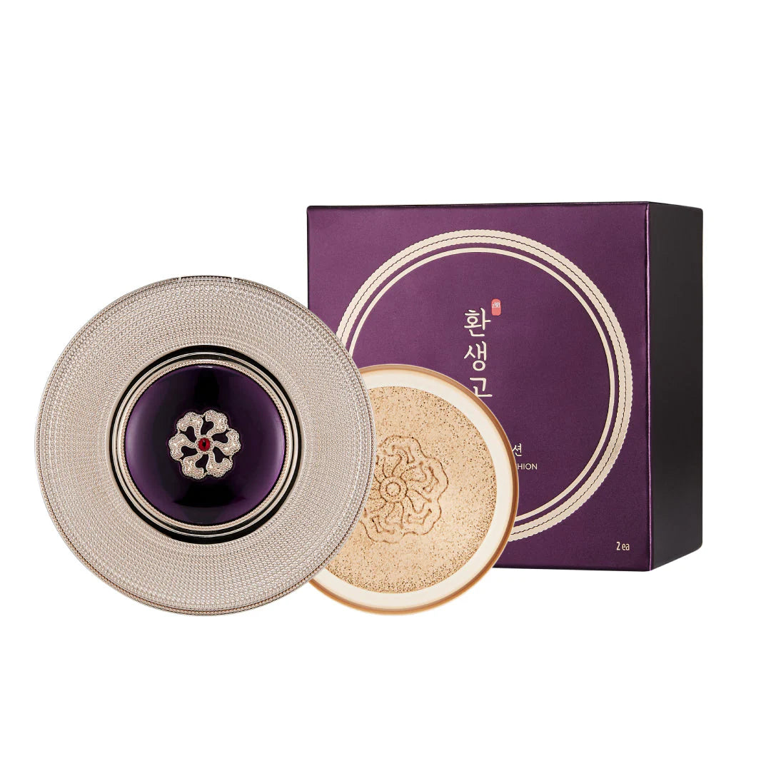 Thefaceshop YEHWADAM HWANSAENGGO BB CUSHION 23 NATURAL BEIGE 20g 2pcs
