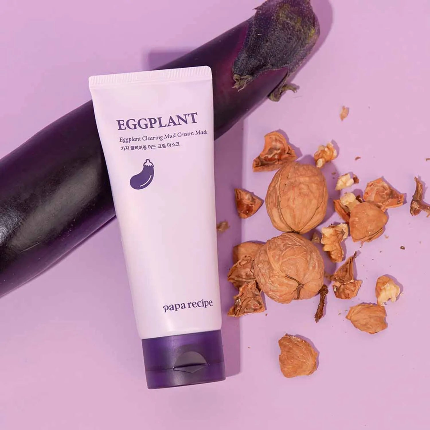 PapaRecipe Eggplant Clearing Mud Cream Mask 100ml