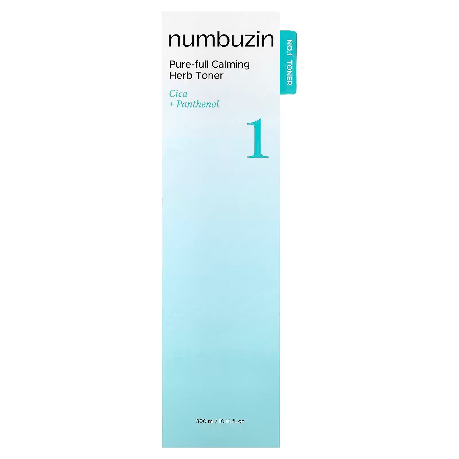 Numbuzin No.1 Pure-Full Calming Herb Toner 300ml