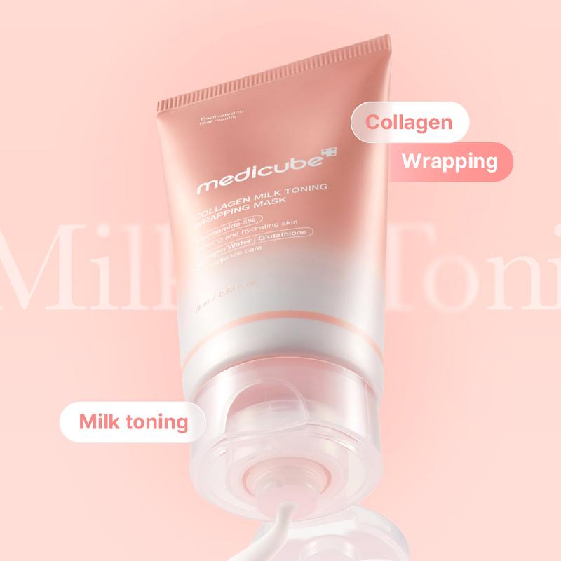 Medicube Collagen Milk Toning Wrapping Mask 75ml Medicube