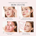 Medicube PDRN Pink Caffeine Overnight Wrapping Mask 75ml Medicube