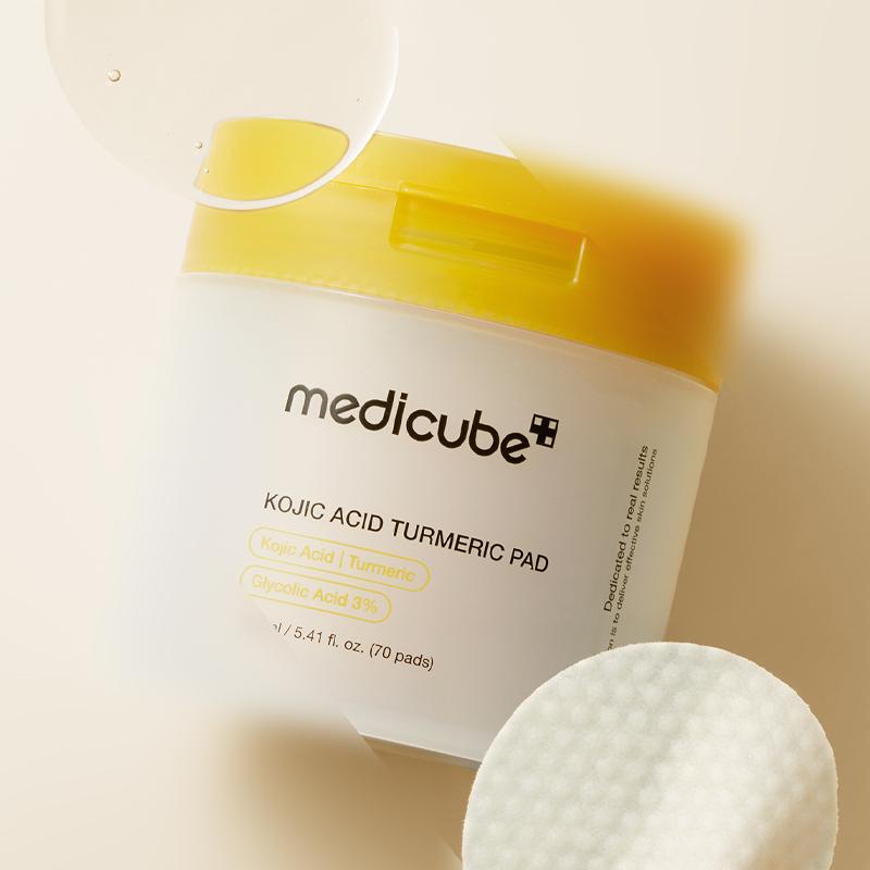 Medicube Kojic Acid Tumeric Toner Pad 70pcs