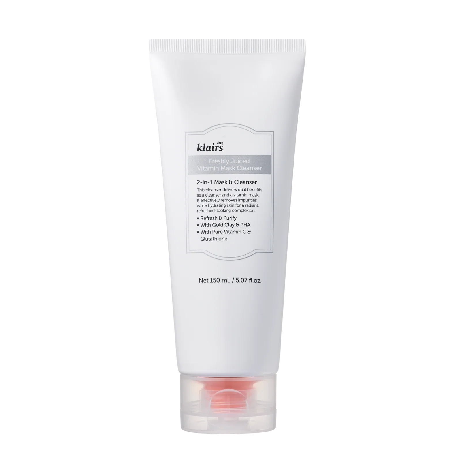 Dear Klairs Freshly Juiced Vitamin Mask Cleanser 150ml