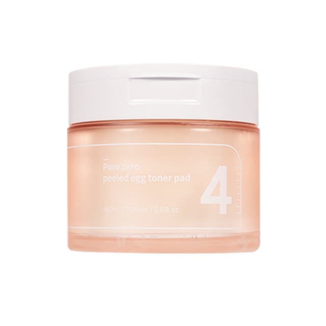 Numbuzin No.4 Pore Zero Peeled Egg Toner Pad 70st