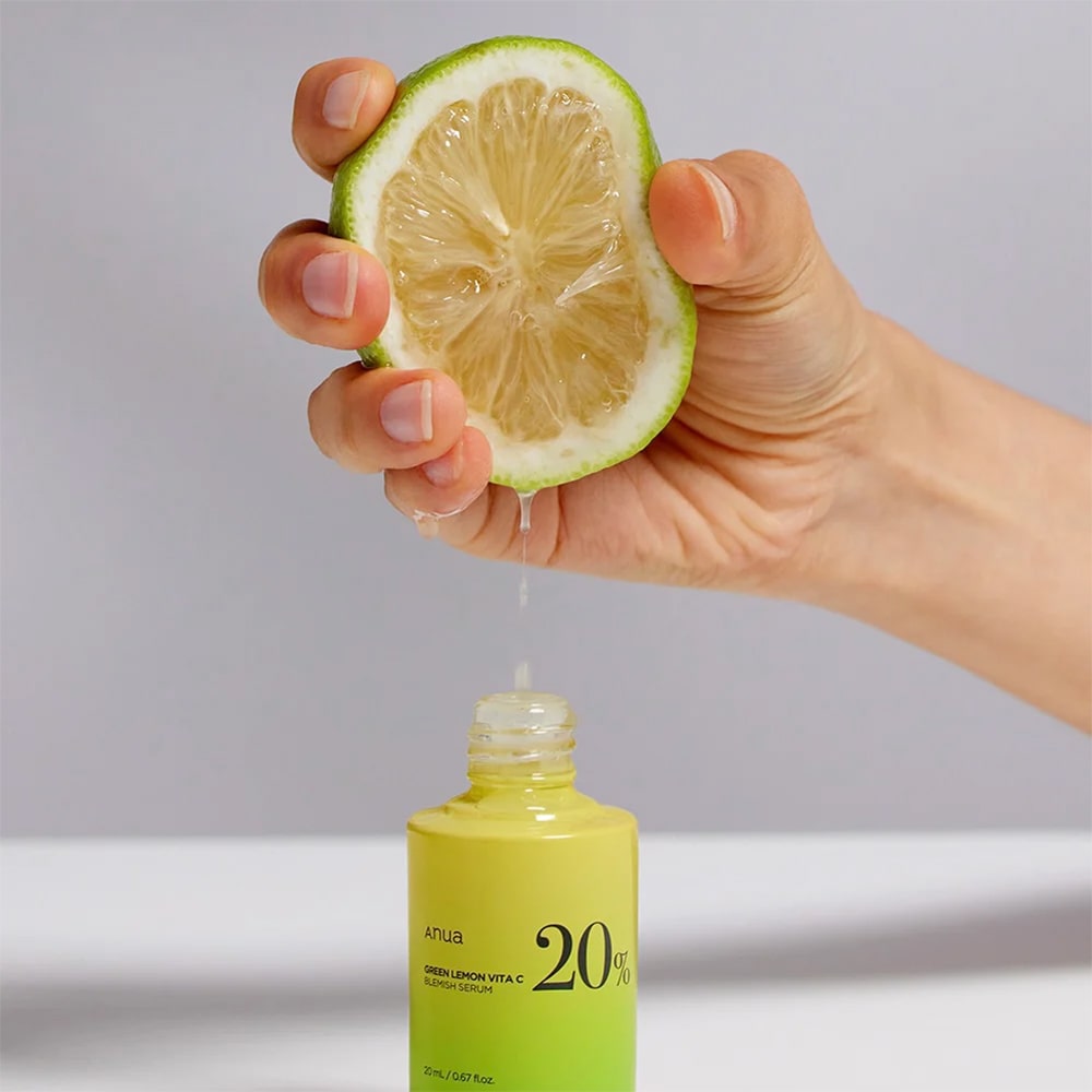Anua GRØNN SITRON C-VITAMIN SERUM MOT KVALER 20 ml