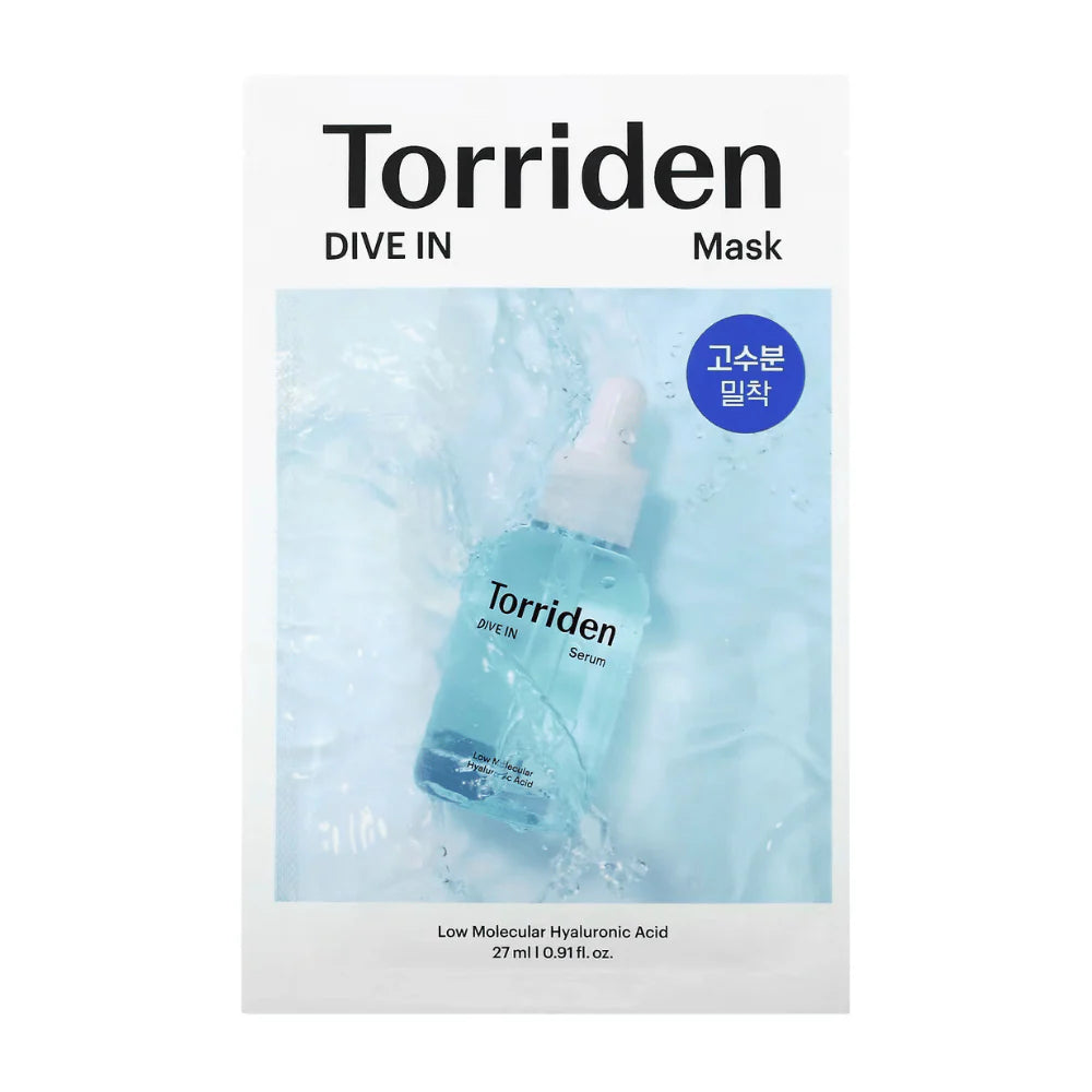 Torriden DIVE IN Low Molecular Sheetmask 10st