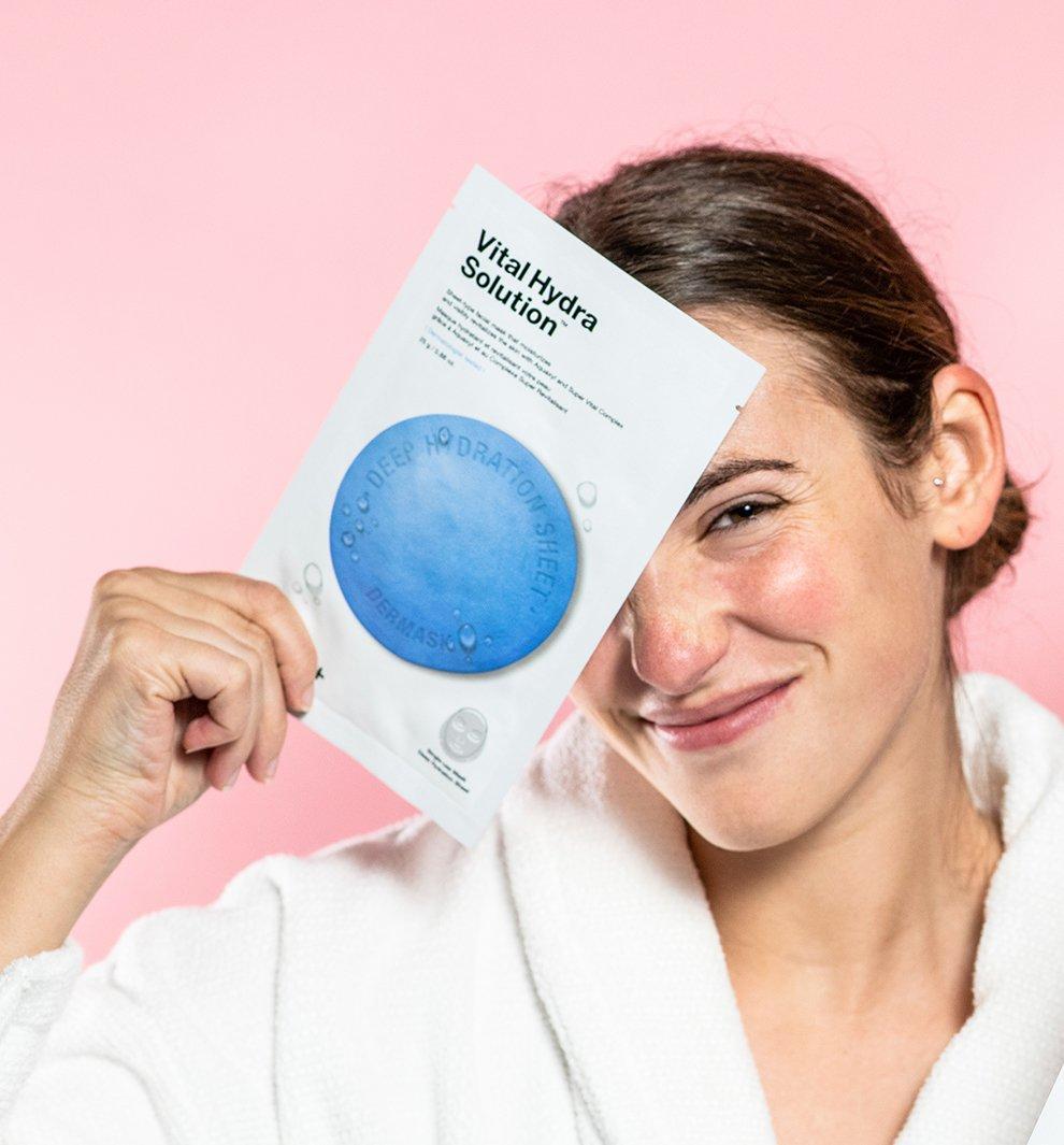 Dr.Jart+ Dermask Water Jet Vital Hydra Solution x 5pc Korean Sheetmask