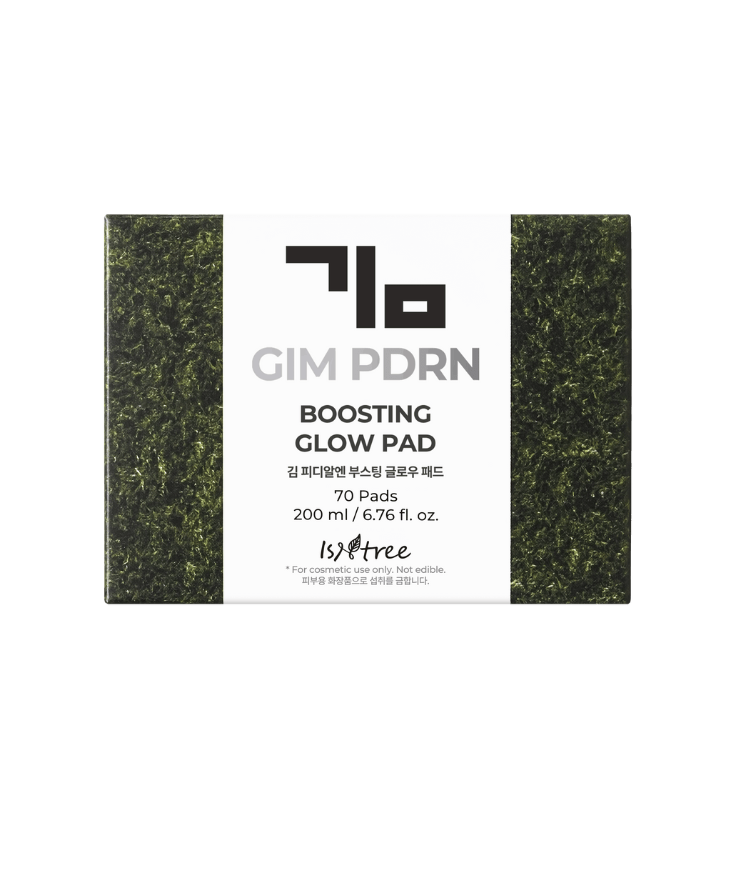 Isntree GIM PDRN Boosting Glow Pad förpackning