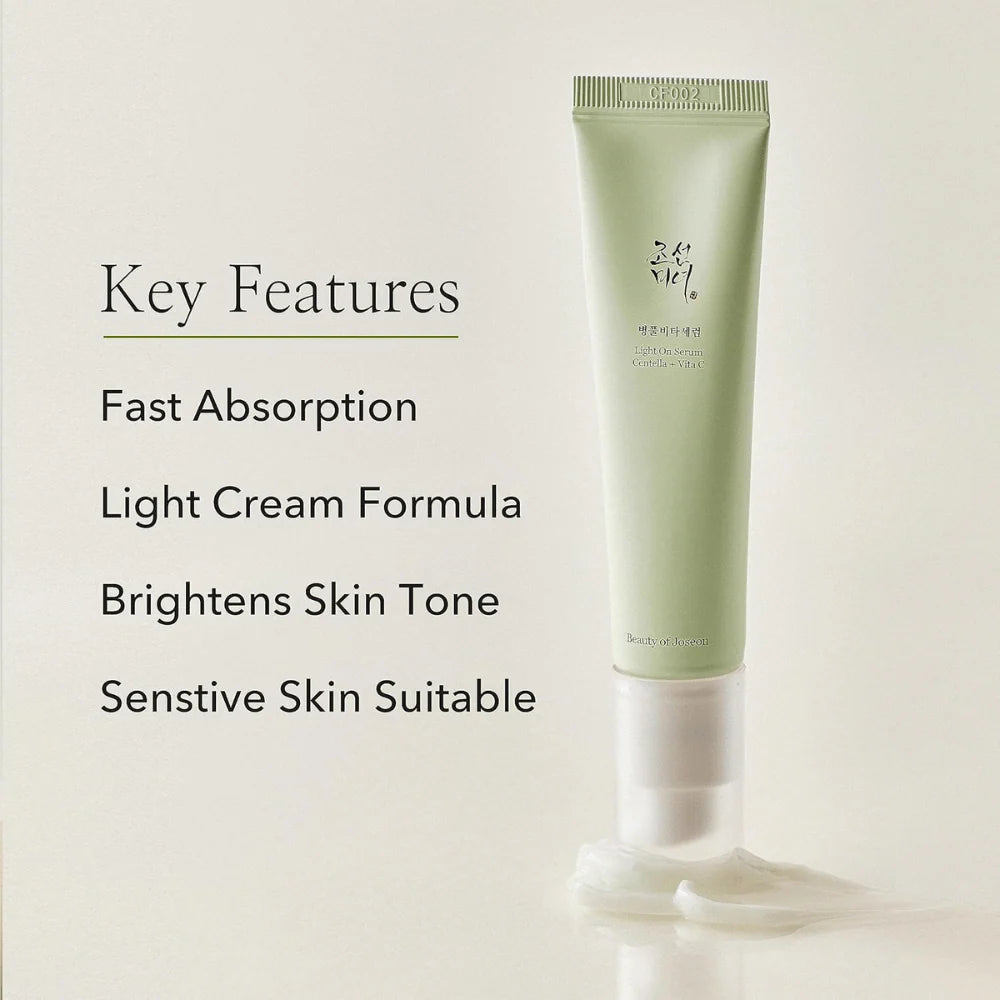 BeautyOfJoseon Light On Serum: Centella + Vita C 30ml BeautyOfJoseon