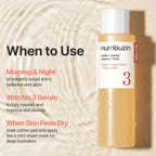 Numbuzin No. 3 Super Glowing Essence Toner 200ml
