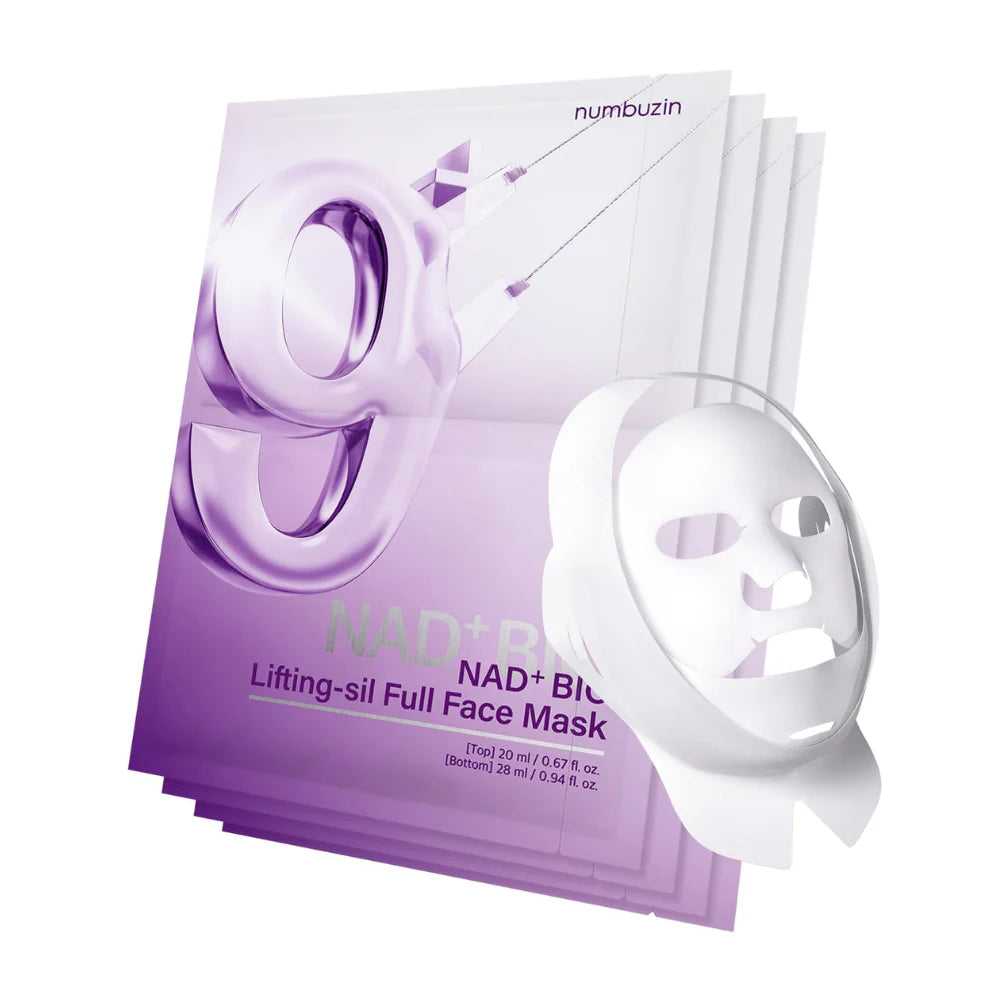 Numbuzin NMN BIO Lifting-sil Full Face Mask 4st