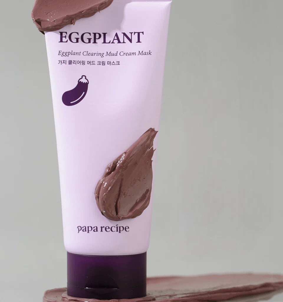 PapaRecipe Eggplant Clearing Mud Cream Mask 100ml