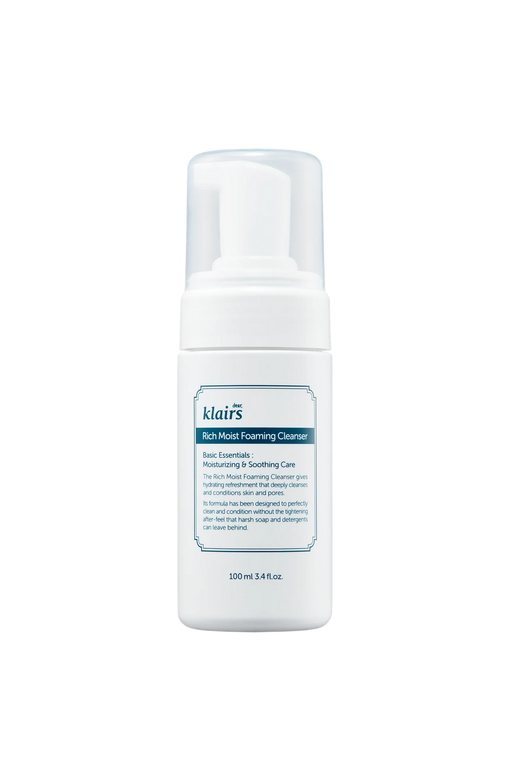 Dear Klairs Rich Moist Foaming Cleanser 100 ml Dear Klairs