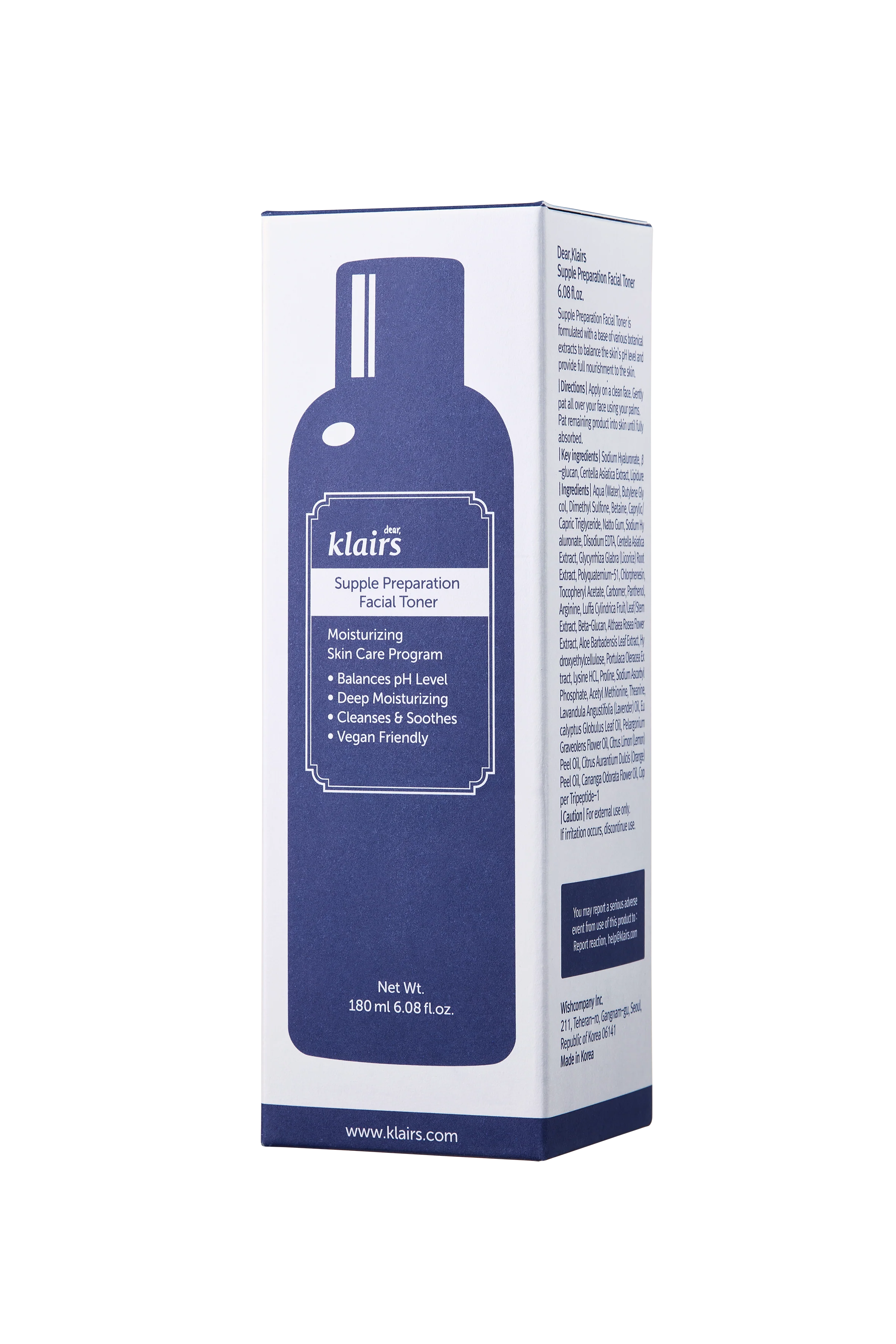 Dear Klairs Supple Preparation Facial Toner 180ml