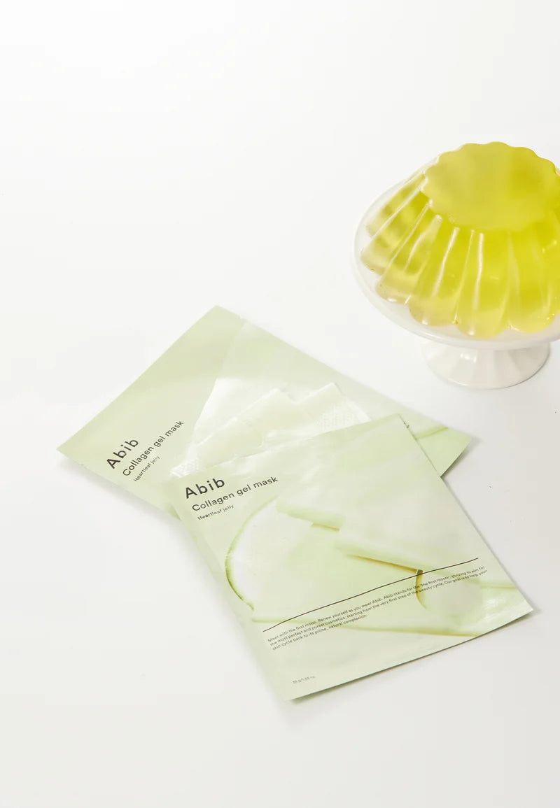 Lugnande K-beauty mask med kollagen och Centella