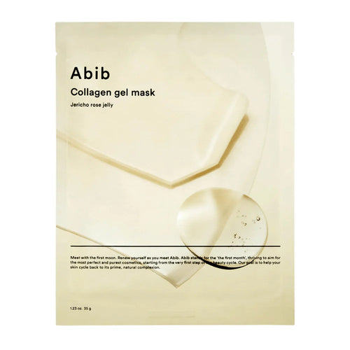 Abib Collagen Gel Mask Jericho Rose Jelly 35g hydrating k beauty sheet mask for glowing skin