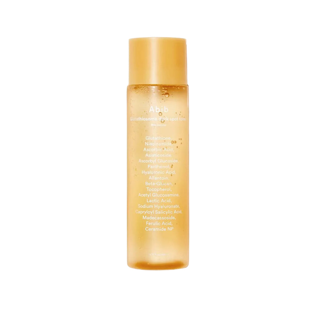 Abib Glutathiosome Dark Spot Toner Skin Booster 200ml med glutathion och niacinamid som hjälper till att reducera pigmentfläckar